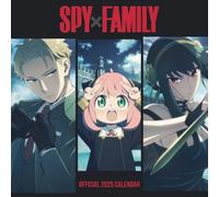 Spy x Family Broschurkalender 2025: Perfekt für Fans der Anime-Spionage-Komödie über Loid Forger & seine Familie. Manga-Kalender mit 12 Action-Szenen im Format 30,5 x 30,5 cm