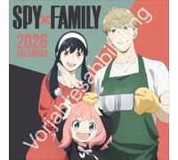 Spy x Family Broschurkalender 2027: Perfekt für Fans der Anime-Spionage-Komödie über Loid Forger & seine Familie. Manga-Kalender mit 12 Action-Szenen im Format 30,5 x 30,5 cm