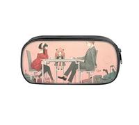 Spy x Family Classic Anime Trousse Forger Anya Trousse Stylo Grande Capacité Sacs Papeterie Scolaire