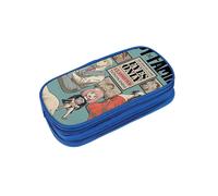 Spy X Family Durable Pen Pencil Case Big Storage Pen Pouch Bag for School Supplies Office College Teen Girls Adults