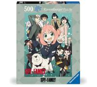 Ravensburger - Puzzle Adulte - Puzzle 500 pièces - Spy x Family Saison 1 - Adultes et Enfants à partir de 12 Ans - Puzzle de qualité supérieure - Shonen Manga - Tatsuya Endō - 12001198