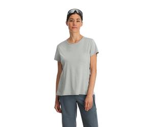Spyder, Arc Short Sleeves Crew Top, Femme, Pewter, XS