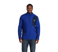 Spyder Bandit 1/2 Zip Veste Polaire Homme, Bleu électrique, XXL