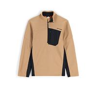 Spyder Bandit Demi-Fermeture Éclair Veste Polaire, tanin, L Homme