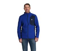Spyder Bandit Full Zip Ski Mid-Layer Jacket Veste Polaire Homme, Bleu électrique, m