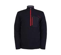Spyder Bandit Demi-Fermeture Éclair Vestes de Ski, Rouge, S Homme