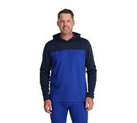 Spyder Charger Sweat à Capuche T-Shirt de randonnée, Bleu électrique, Large Homme