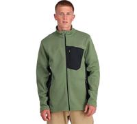 Spyder Fermeture éclair intégrale Bandit Veste Polaire, Vert Sapin, M Homme