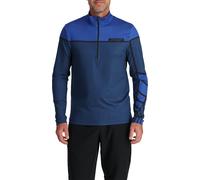 Spyder - Haut technique - Capitol Zip T-Neck True Navy pour Homme - Taille S Navy S