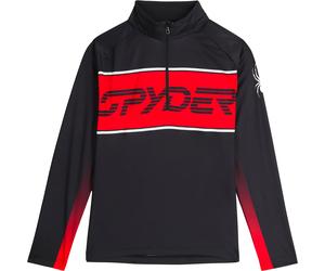 Spyder - Haut technique - Paramount 1/2 Zip Volcano pour Homme - Taille M - Rouge Rouge M