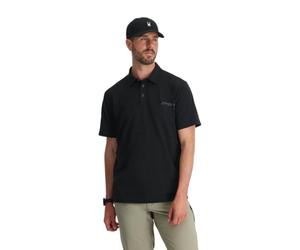 Spyder Links SS Tech Polo, Homme, Noir, M