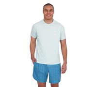 Spyder Short Sleeve Rashguard - UPF+, Quick-Dry, Swim Shirt, Surfing, Hiking, Workout Maillot dermoprotecteur, Couleur : Feuille de thé, M Homme