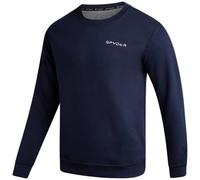 Spyder Sweat-Shirt à col Rond pour Homme - Chandail en Molleton Doux et performant pour Hommes - Sweat-Shirt décontracté pour Homme, Navy Heather, Large