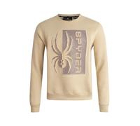 Spyder Sweat-shirt actif pour homme - Chandail en molleton classique à col rond performance athlétique pour homme (tailles : S-XXL), cloud, Small