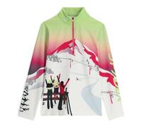Spyder T-Shirt à col en T avec Fermeture éclair Sunset pour Fille