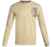 Spyder T-shirts à manches longues pour hommes - T-shirt graphique imprimé col rond imprimé - Chemises décontractées à manches longues pour hommes (S-XXL), Logo Cloud, Taille M