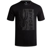 Spyder T-Shirts Graphiques pour Homme - Coton mélangé Doux Classique col Rond Manches Courtes pour Homme, Chemises décontractées pour Un Usage Quotidien, Logo Noir., Taille M