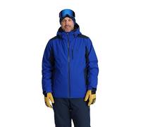 Spyder Vertex Jacket Veste de Ski Homme, Bleu électrique, XL