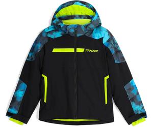 Spyder - Veste de ski imper-respirante - Challenger Jacket Black - Taille Enfant 8 ans - Noir Noir 8 ans