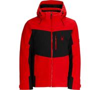 Spyder - Veste de ski imperméable et chaude - Copper Jacket Spyder Red pour Homme - Taille M - Rouge Rouge M