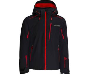 Spyder - Veste de ski imperméable et chaude en Primaloft® - Leader Jacket Black Escape - Taille S - Noir Noir S