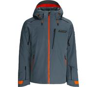 Spyder - Veste de ski imperméable et chaude en Primaloft® - Leader Jacket Slate Blue pour Homme - Taille XL - Gris Gris XL
