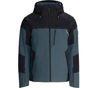 Spyder - Veste de ski imperméable et chaude en Primaloft® - Vanqysh Jacket Slate Blue pour Homme en Nylon - Taille M - Bleu Bleu M