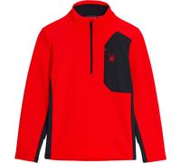 Spyder - Veste polaire à demi-zip - Bandit 1/2 Zip Spyder Red pour Homme - Taille M - Rouge Rouge M