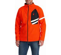 Spyder - Veste polaire - Wengen Bandit Jacket Twisted Orange pour Homme - Taille M Orange M
