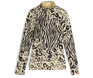 Spyder - Vivid 1/2 Zip Animal Print - M - Polaire