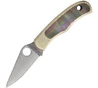 Spyderco Bug Nickel Argent Abalone C133AP