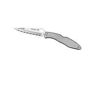 Spyderco C07s Couteau Police, Lame À Dents Acier Vg-10 À Cran, Profil Évidé, Manche 13 Cm Inox