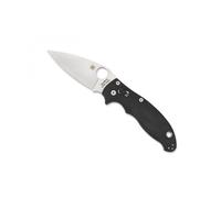 Spyderco C101gp2 Couteau Mannix 2, Lame Acier Cpm-S30v Mécanis. Ball Bearing Lock, Profil Plat, Manche 12 Cm G10 Noir