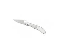Spyderco C137p Couteau Honeybee, Lame Acier 3 Cr, Profil Plat, Manche 5 Cm Inox.