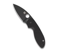 spyderco - c216gpbbk - couteau spyderco efficient lame noire couleur