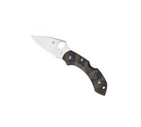 Spyderco C28zfpgr2 Couteau Dragonfly 2 Zome, Lame Acier Vg-10 À Cran, Profil Plat, Manche 8 Cm Nylon/Fibre De Verre Zome
