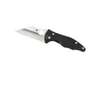 Spyderco C85gp2 Couteau Yojimbo, Lame Acier Cpm-S30v , Profil Évidé, Manche 11,5 Cm G10 Noir