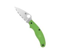 spyderco c94sgr couteau lame acier LC200N manche 10 cm nylon-fibre de verre vert