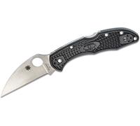 Spyderco Delica 4 Lightweight Noir Lame Plate Wharncliffe C11FPWCBK