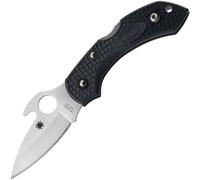Spyderco Couteau Dragonfly 2 C28PGYW2 Lame VG-10 Wave Ouverture Emerson Manche 8 cm Gris foncé