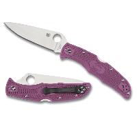 Spyderco Endura 4 Lightweight Violet Flat Ground C10FPPR