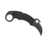 Spyderco Karahawk G-10 Noir Lame Noire/Ouvreur Emerson C170GBBKP