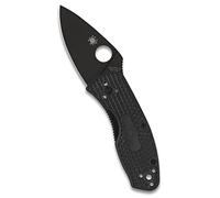 Spyderco Knives Ambitious Liner Lock C148PBBK Black Stainless and FRN Pocket Knife