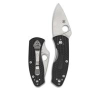 Spyderco Knives Ambitious Liner Lock C148PBK Black FRN Stainless Pocket Knife