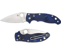 Spyderco Manix 2 Lightweight Translucide Bleu C101PBL2