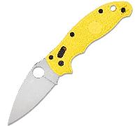 Spyderco Manix 2 Salt Jaune Léger CPM MagnaCut Reveal 14 C101PYL2