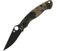 Spyderco Modèle Military G-10 Camo Lame Noire C36GPCMOBK