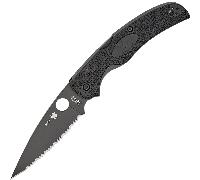 Spyderco Native Chief Noir Léger Lame Noire Reveal 13 C244SBBK