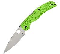 Spyderco Native Chief Salt Vert Léger LC200N Reveal 14 C244PGR