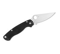 Spyderco Para Military 2 G-10 Noir Gaucher C81GPLE2
